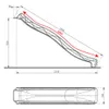 4iQ Slide Wellenrutsche Rutsche 150 Rot aus HDPE für Produktbild-Vorschau 3