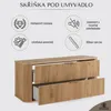 RODAN | Koupelnová Skříňka - 120 CM - Hnědý Mat - MDF - 2 Náhled obrázku produktu 3
