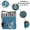 Sunsa Damen Umhängetasche. kleine Leinwand/Canvas Tasche. Produktbild-Vorschau 7