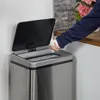 Relaxdays Odpadkový koš se senzorem, 50 l, elektrické víko, Náhled obrázku produktu 2