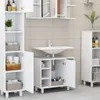 VidaXL 3056898, Biały, Drewno, 600 mm, 320 mm, 535 mm, 80 Podgląd zdjęcia produktu 9
