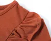 vidaXL Camicia a maniche lunghe per bambini Cognac 116 Anteprima dell’immagine prodotto 3