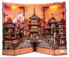 Twilight Sakura Path – CuteBee DIY Book Nook miniatúrny Náhľad obrázku produktu 9