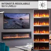 Camino elettrico BALDERIA Agnes 60 - Camino da parete o da Anteprima dell’immagine prodotto 5