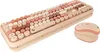 KeySonic Desktop-Set KSKM-8200M-RF (DE) Wireless sand/creme Produktbild-Vorschau 2