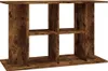 vidaXL Akváriový stojan Smoked Oak 100x40x60 cm odvodený Náhľad obrázku produktu 1