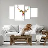 Bild auf Leinwand - Leinwandbild - Deer fantasie Graffiti Produktbild-Vorschau 6