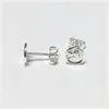 Engel als Ohrstecker 925/- Silber rhod rund 6mm Produktbild-Vorschau 2