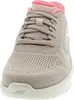 A close-up, front-facing view of a women's athletic shoe. Voir les images du produit