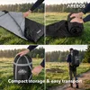 Spací vak AREBOS Camping, 220x83 cm, dekový spací vak pre Náhľad obrázku produktu 9