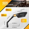ROCKBROS Fahrradspiegel Rückspiegel HD für 16-22MM Lenker Produktbild-Vorschau 3
