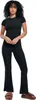 Dames leggings Urban Classics, hoge taille, wijde pijpen, Productafbeelding-voorbeeld 4