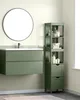 VASAGLE Hochschrank Badezimmer, Badezimmerschrank schmal, 2 Produktbild-Vorschau 2