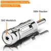 KFZ Radio Antenne Adapter Stecker ISO Kupplung Buchse DIN Produktbild-Vorschau 2