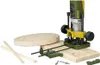 A woodworking tool set for creating circular patterns on wood. Anteprima dell’immagine prodotto