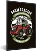 MuchoWow® MuchoWow® Gerahmtes Poster Traktor - Bauernhof - Produktbild-Vorschau 1