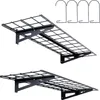 regały garażowe 2PCS 4x1 ft do montażu na ścianie, solidne Podgląd zdjęcia produktu 1