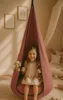 Hängesessel Kinder Kokon Velvet MISTY BLUSH – Schaukelstuhl Produktbild-Vorschau 3