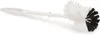 Toiletborstel, 38 cm, wit, met randreiniger Productafbeelding-voorbeeld 1