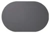 ASA Tischset oval, basalt LEATHER 49,5 x 33 cm, Lederoptik Produktbild-Vorschau 2