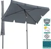 Balkon Sonnenschirm 200x125cm Balkonschirm Rechteckig Produktbild-Vorschau 1