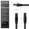 Primewire Patchkabel CAT 8 mit Baumwollummantelung, Gigabit Produktbild-Vorschau 2