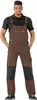 Planam Latzhose Canvas 320 Gr. 29 braun/schwarz Produktbild-Vorschau 5
