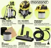 MONZANA® Nass Trockensauger 30L 2200W + Steckdose Produktbild-Vorschau 2
