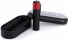 Clipper Metall Feuerzeug: Lava V1 (Schwarz Rot) Produktbild-Vorschau 1