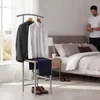 HAKU Herrendiener alu, eiche San Remo - MDF, Metall, B/H/T: Produktbild-Vorschau 10