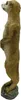 Prodex Surikata in piedi in pietra polimerica, beige, 51 cm Anteprima dell’immagine prodotto 2