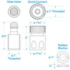 Seachoice 50 – 18411 Adapterkit voor zoetwatermotor Productafbeelding-voorbeeld 4
