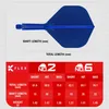 TARGET - K-FLEX Flightsystem Blau - No.2 - Medium 33mm Anteprima dell’immagine prodotto 9