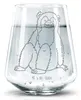 Mr. & Mrs. Panda Glas Affe - Transparent - Geschenk, Produktbild-Vorschau 1