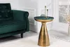 Handgearbeiteter Beistelltisch ELEMENTS 60cm gold grün Produktbild-Vorschau 3