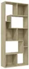 vidaXL Regál Sonoma Dub 67x24x161 cm odvodený výrobok z Náhľad obrázku produktu 1