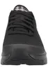 Front view of a black Skechers Arch Fit shoe. Produktbild-Vorschau