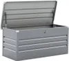 Gartenbox aus Metall "Store" 680 l - silberfarben Produktbild-Vorschau 1