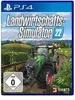 The image shows the cover art for the video game 'Landwirtschafts-Simulator 22' for PlayStation 4. Produktbild-Vorschau