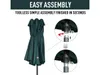 An image showing the assembly process of an umbrella. Náhled obrázku produktu