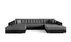 Ecksofa Couchgarnitur Vento mit Schlaffunktion – Großzügige Produktbild-Vorschau 2