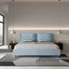 Doppelbett mit Bettkasten, modernes Design Antea 200x200 - Produktbild-Vorschau 3