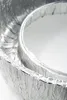 A close-up view of a silver, disposable baking dish. Náhled obrázku produktu
