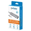 MANHATTAN 7-in-1 Dockingstation HDMI RJ45 2xUSB-A Produktbild-Vorschau 4