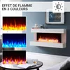 Fuoco elettrico Balderia Helia bianco 2000 Watt incl. Anteprima dell’immagine prodotto 3
