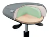 Sgabello attivo Leitz Ergo con rotelle e sedile comfort Anteprima dell’immagine prodotto 3