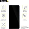 A smartphone screen protector with feature callouts. Produktbild-Vorschau