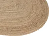 BELIANI Jutový koberec přírodní béžový 160 x 230 cm Náhled obrázku produktu 4