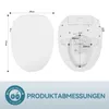 Puluomis WC-Sitze Toilettensitz mit Fernbedigung Produktbild-Vorschau 5