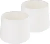 VBS 2er-Pack Lampenschirm WHITY weiß E14/E27 KONISCH weiß Produktbild-Vorschau 1
